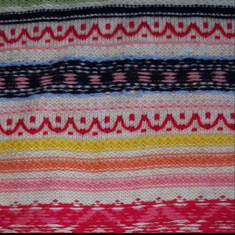 Talbots "inside out" striped sweater - Picture 3 of 6